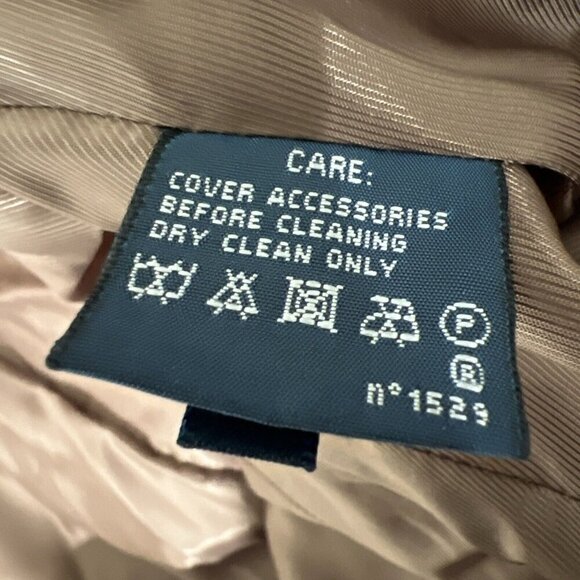 Ralph Lauren Blue Label Womens Jacket Size 8 Orange Wool Gold Buttons - Picture 8 of 10